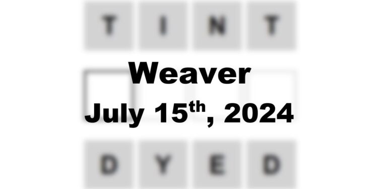 Daily Weaver Answers - 15th July 2024