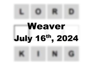 Daily Weaver Answers - 16th July 2024