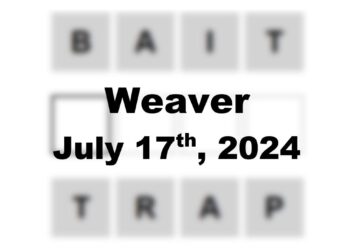 Daily Weaver Answers - 17th July 2024