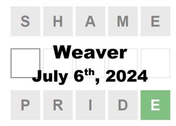 Daily Weaver Answers - 6th July 2024