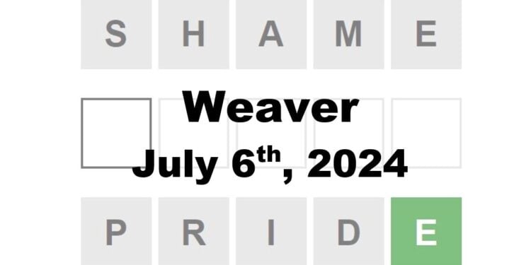 Daily Weaver Answers - 6th July 2024