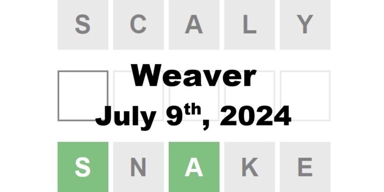 Daily Weaver Answers - 9th July 2024