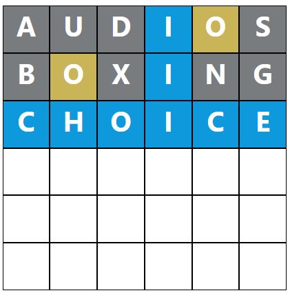 Daily Word Hurdle #1800 Afternoon Answer - 4th July 2024