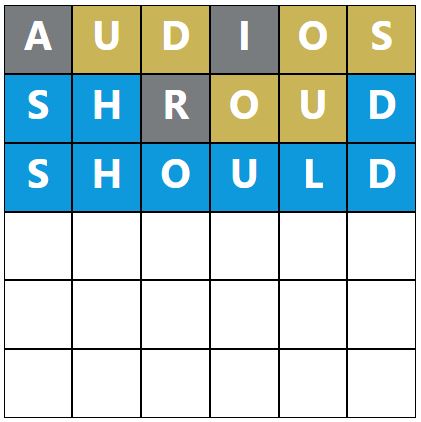 Daily Word Hurdle #1808 Afternoon Answer - 8th July 2024