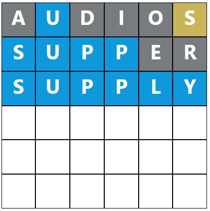 Daily Word Hurdle #1824 Afternoon Answer - 16th July 2024
