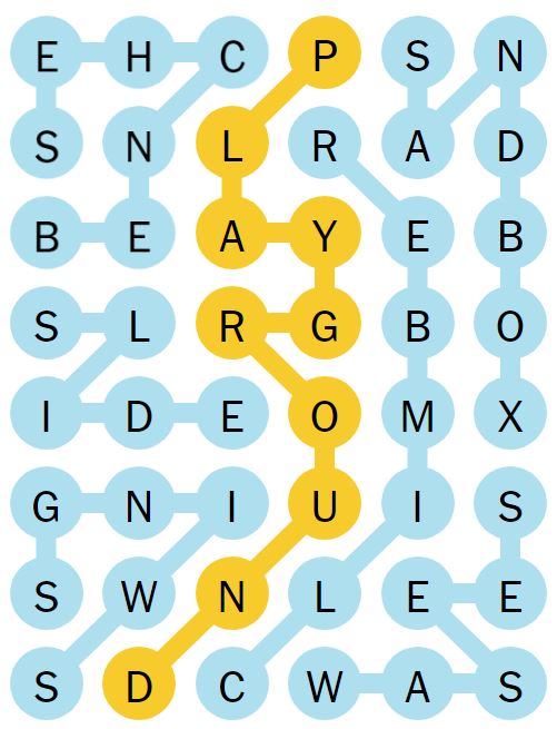 NYT Strands 136 Completed Puzzle - 17th July 2024