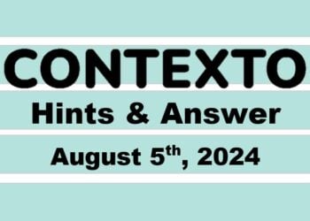 Daily Contexto 686 - August 5th 2024