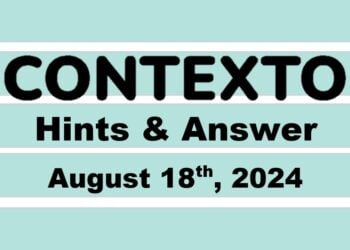 Daily Contexto 700 - August 18th 2024