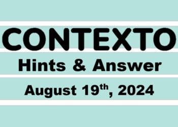 Daily Contexto 701 - August 19th 2024