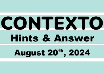 Daily Contexto 702 - August 20th 2024