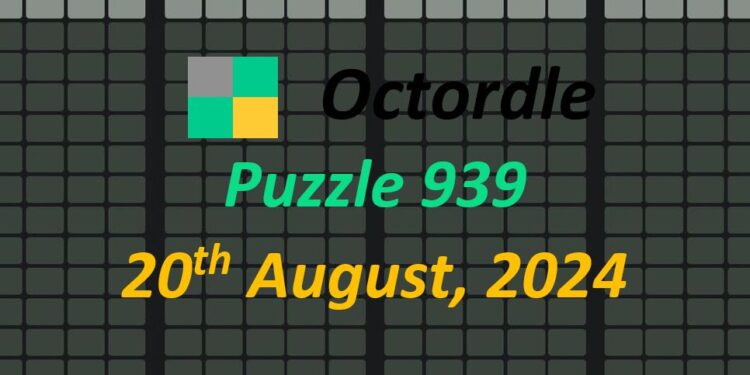 Daily Octordle 20th August 2024 Answers Today 939