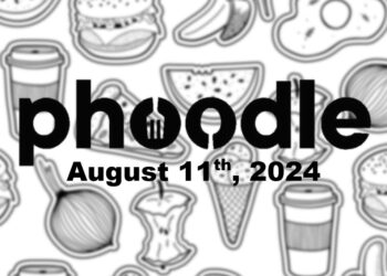 Daily Phoodle - 11th August 2024