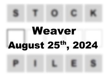Daily Weaver Answers - 25th August 2024