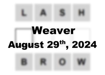 Daily Weaver Answers - 29th August 2024
