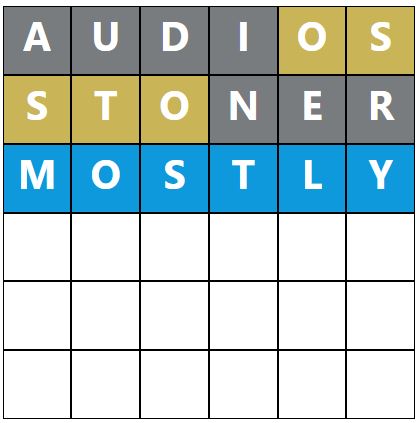 Daily Word Hurdle #1866 Afternoon Answer - 6th August 2024
