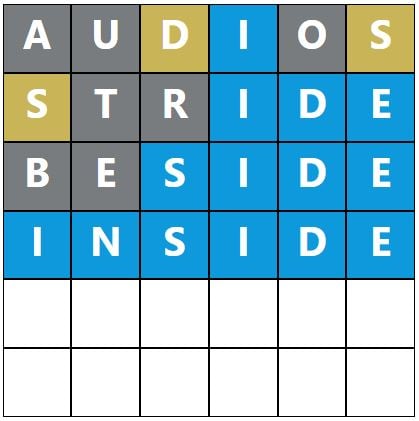 Daily Word Hurdle #1869 Morning Answer - 8th August 2024