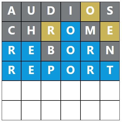 Daily Word Hurdle #1870 Afternoon Answer - 8th August 2024