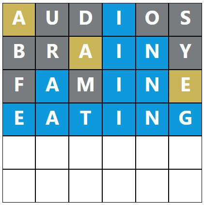 Daily Word Hurdle #1873 Morning Answer - 10th August 2024