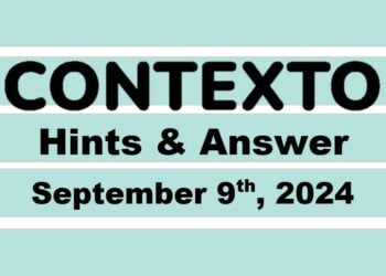 Daily Contexto 722 - September 9th 2024