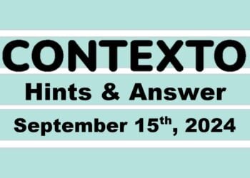 Daily Contexto 728 - September 15th 2024