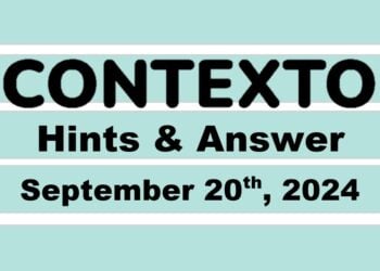 Daily Contexto 733 - September 20th 2024