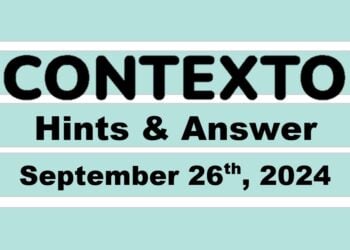 Daily Contexto 739 - September 26th 2024