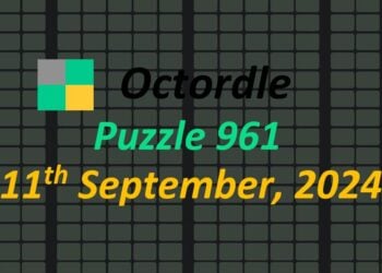 Daily Octordle 11th September 2024 Answers Today 961