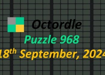 Daily Octordle 18th September 2024 Answers Today 968
