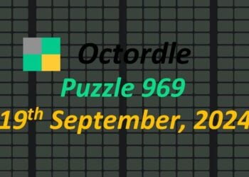 Daily Octordle 19th September 2024 Answers Today 969