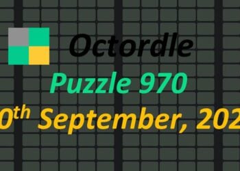 Daily Octordle 20th September 2024 Answers Today 970