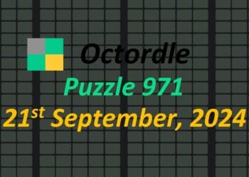 Daily Octordle 21st September 2024 Answers Today 971