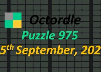Daily Octordle 25th September 2024 Answers Today 975