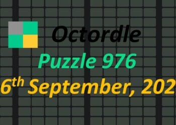 Daily Octordle 26th September 2024 Answers Today 976