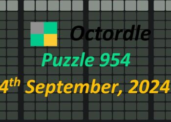 Daily Octordle 4th September 2024 Answers Today 954