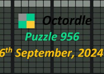Daily Octordle 6th September 2024 Answers Today 956