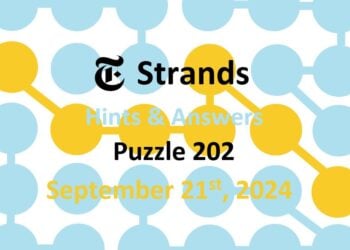 Daily Strands 202 Answers Today - 21st September 2024