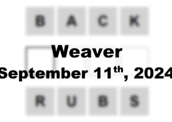 Daily Weaver Answers - 11th September 2024