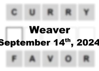 Daily Weaver Answers - 14th September 2024