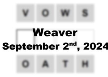 Daily Weaver Answers - 2nd September 2024