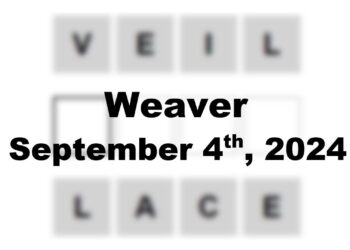Daily Weaver Answers - 4th September 2024