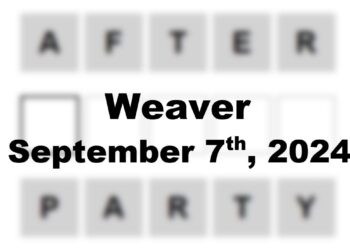 Daily Weaver Answers - 7th September 2024