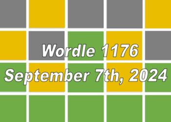 Daily Wordle 1176 - 7th September 2024