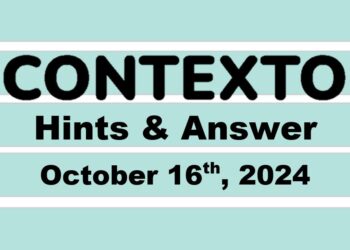 ‘Wordle’ Answer Today 1215 October 16th 2024 – Hints and Solution (10/16/24)