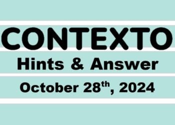 ‘Wordle’ Answer Today 1227 October 28th 2024 – Hints and Solution (10/28/24)