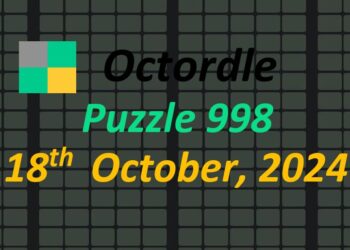 ‘Wordle’ Answer Today 1217 October 18th 2024 – Hints and Solution (10/18/24)