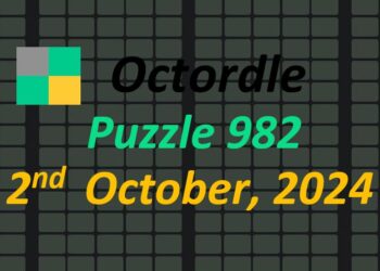 ‘Wordle’ Answer Today 1201 October 2nd 2024 – Hints and Solution (10/2/24)