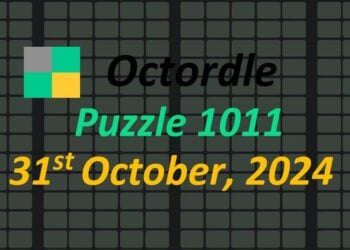 ‘Wordle’ Answer Today 1230 October 31st 2024 – Hints and Solution (10/31/24)