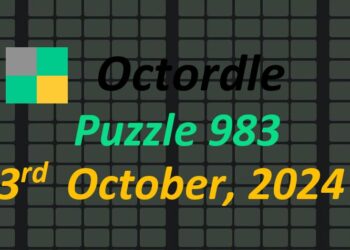 ‘Wordle’ Answer Today 1202 October 3rd 2024 – Hints and Solution (10/3/24)