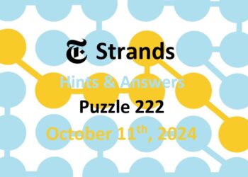 ‘Wordle’ Answer Today 1210 October 11th 2024 – Hints and Solution (10/11/24)