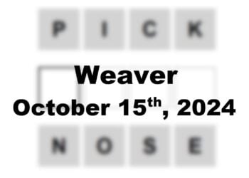 ‘Wordle’ Answer Today 1214 October 15th 2024 – Hints and Solution (10/15/24)